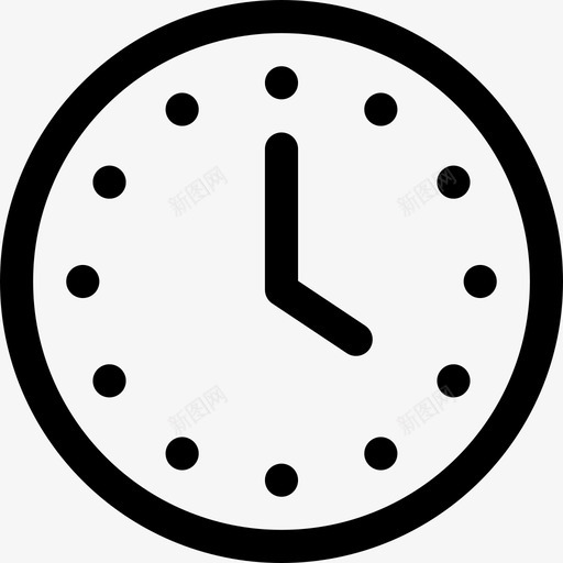 时钟小时分钟图标svg_新图网 https://ixintu.com 全球物流 分钟 小时 时钟 时间 计时器