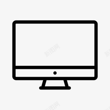 电脑显示器mac图标图标