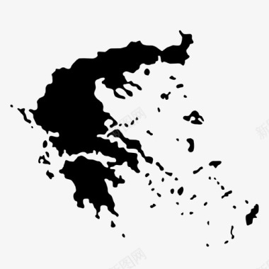 希腊国家欧洲图标图标