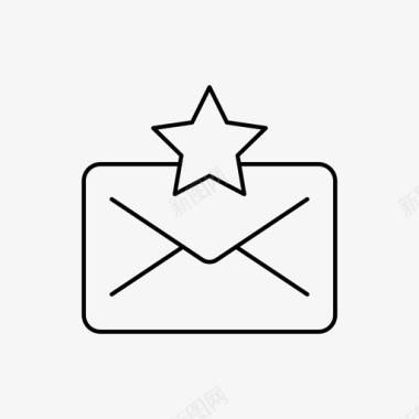 邮件邮件收藏夹邮件收集图标图标