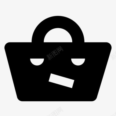 购物袋购买电子商务图标图标