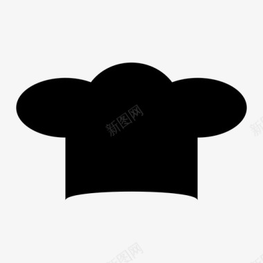 toqueblanche厨师图标图标
