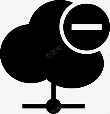 云服务器删除云计算云服务器图标图标