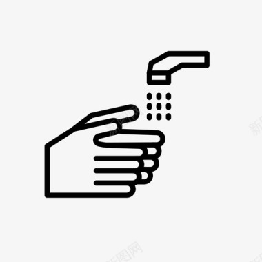 洗手清洁图标图标