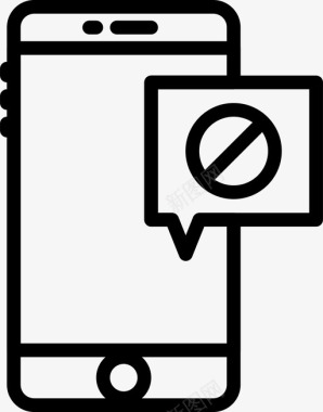 禁止文件通信功能图标图标