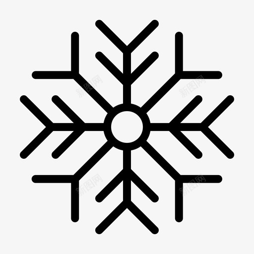 下雪圣诞节寒冷图标svg_新图网 https://ixintu.com 下雪 冬季 圣诞节 天气 天气预报 寒冷 露营和户外活动