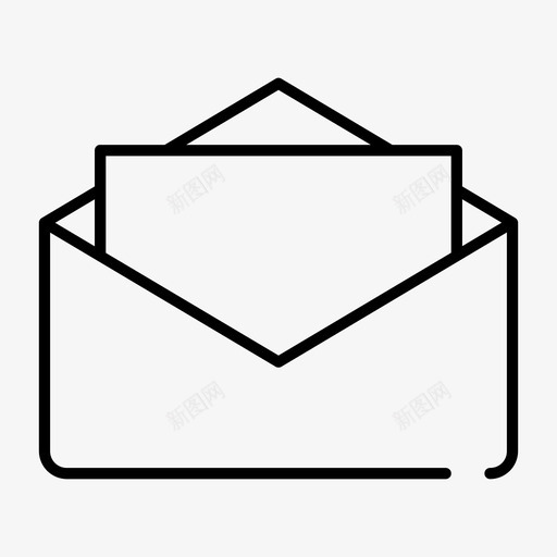 电子邮件读取打开邮件发送消息图标svg_新图网 https://ixintu.com 发送消息 打开邮件 电子邮件读取 通信精简