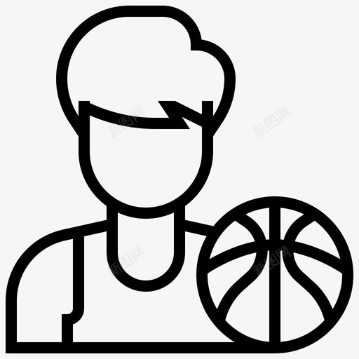 体育篮球运动员知识图标svg_新图网 https://ixintu.com 体育 学习 学生 知识 篮球运动员