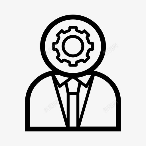 搜索引擎优化管理商业商人图标svg_新图网 https://ixintu.com 商业 商人 搜索引擎优化元素 搜索引擎优化管理 经理