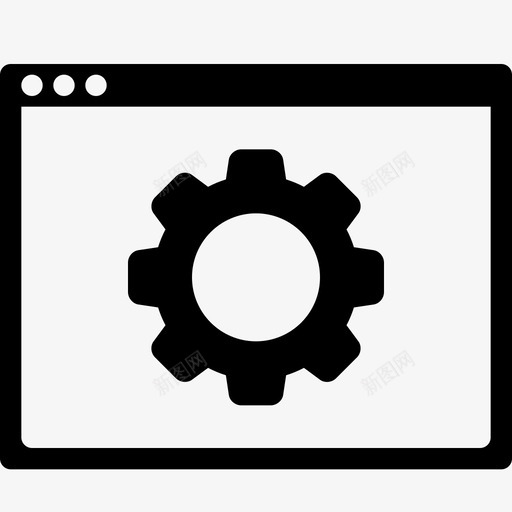 网站优化浏览器设备图标svg_新图网 https://ixintu.com 搜索引擎优化 搜索引擎优化营销 浏览器 网站优化 设备 设置