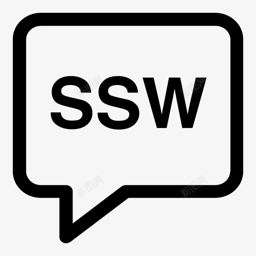 swati气泡语言图标svg_新图网 https://ixintu.com ssw swati 气泡 语言 语言代码3个字母笔划