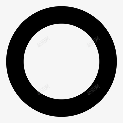 圆几何圆形图标svg_新图网 https://ixintu.com 几何 圆 圆形 形状