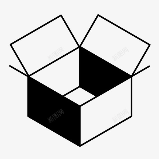 移动箱纸板箱交货箱图标svg_新图网 https://ixintu.com 交货箱 仓库 包裹 移动箱 箱子 纸板箱 装运箱