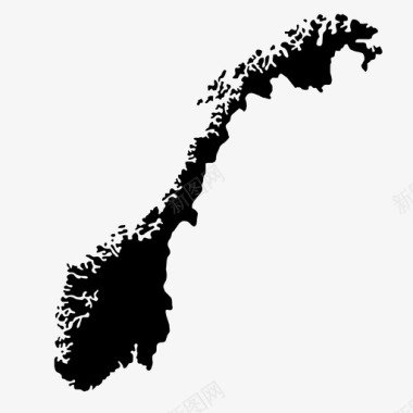挪威国家欧洲图标图标