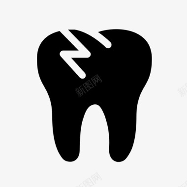 断牙牙科治疗图标图标