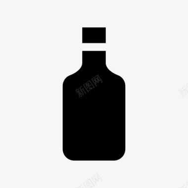 瓶子饮料药剂图标图标