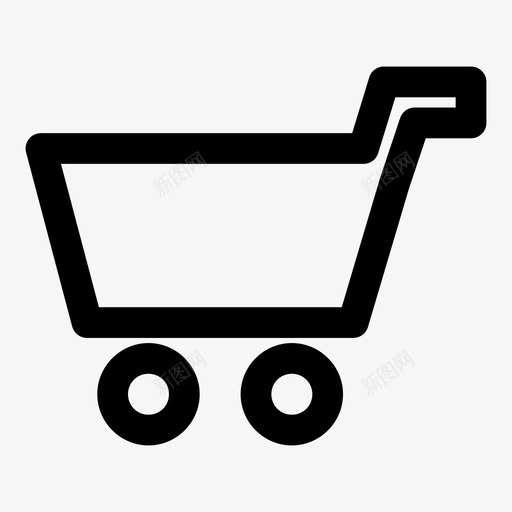 购物车购买市场图标svg_新图网 https://ixintu.com 商店 市场 购买 购物 购物车