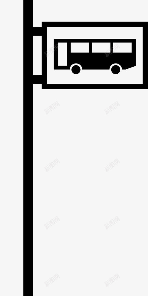 公共汽车站车站高峰时间图标svg_新图网 https://ixintu.com 公共汽车站 车站 高峰时间