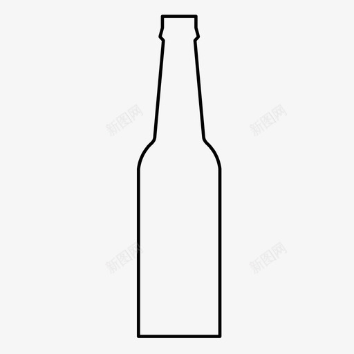 啤酒瓶酒精饮用图标svg_新图网 https://ixintu.com 啤酒瓶 酒精 醉酒 饮用