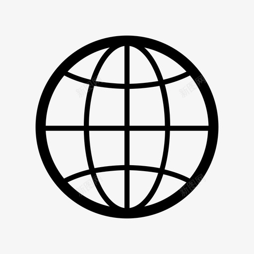位置地址地球仪图标svg_新图网 https://ixintu.com 位置 地图 地图位置 地址 地球仪 导航