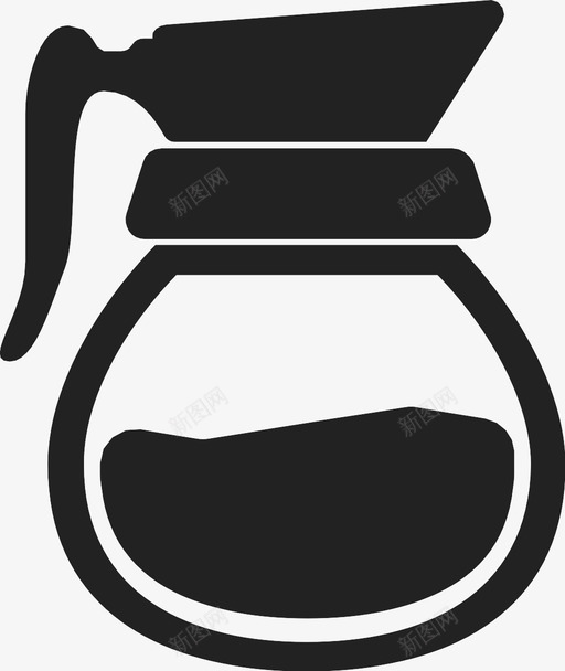 咖啡壶饮料可乐图标svg_新图网 https://ixintu.com 可乐 咖啡壶 放松 饮料