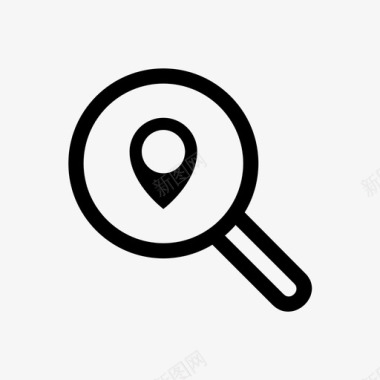 搜索位置地址地图图标图标