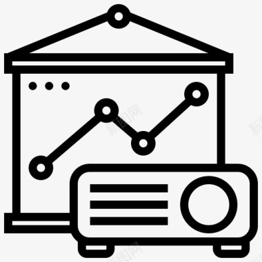 演示文稿商务文档图标图标