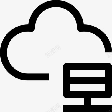 云网络计算数据库图标图标
