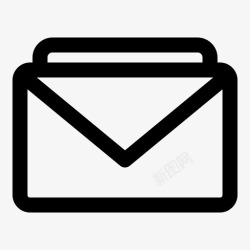 漂亮信件信件电子邮件信封图标高清图片