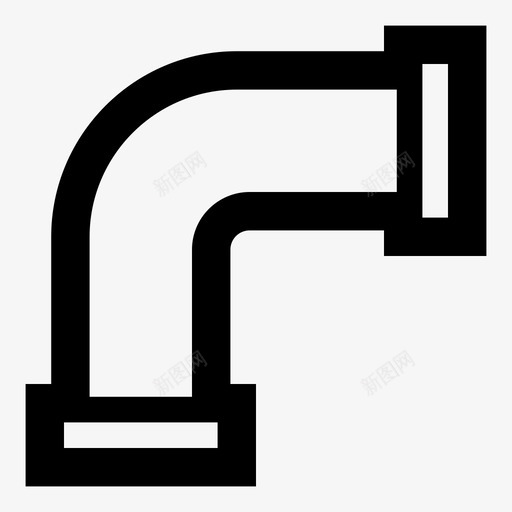 管道浴室水管图标svg_新图网 https://ixintu.com pvc管 水管 浴室 浴室有用的图标 管道