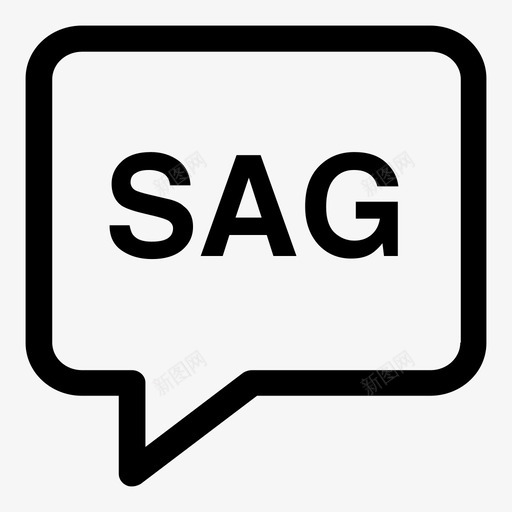 sangobubblelanguage图标svg_新图网 https://ixintu.com bubble language sag sango speak 语言代码3个字母笔划