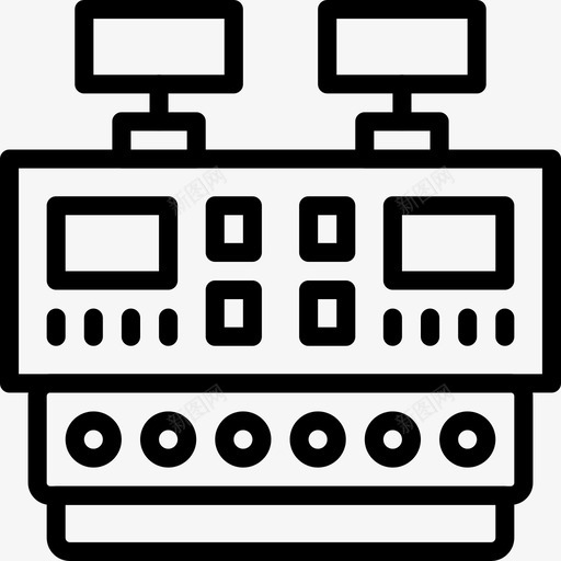 命令面板工厂行业图标svg_新图网 https://ixintu.com smashicons行业概述 命令面板 工厂 生产 行业