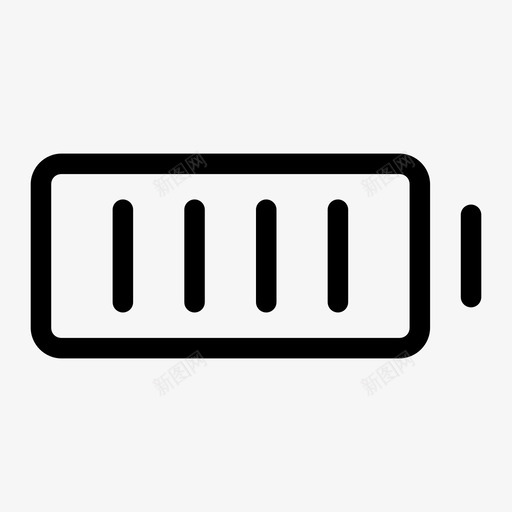 充满电的电池充电器充满的电池图标svg_新图网 https://ixintu.com 充满电的电池 充满的电池 充电器