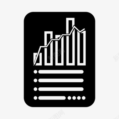 统计报告文件图标图标