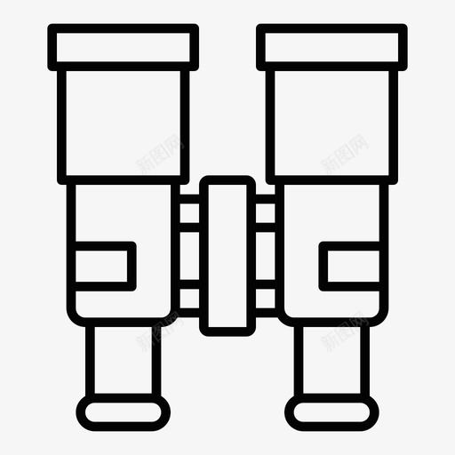 双筒望远镜发现森林图标svg_新图网 https://ixintu.com 冒险第1部分 双筒望远镜 发现 搜索 森林 玻璃