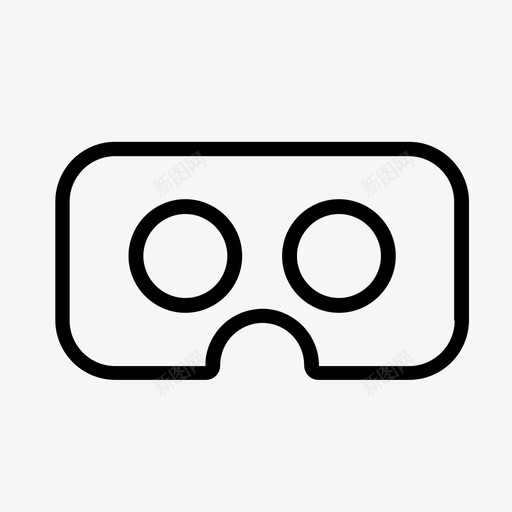 纸板360谷歌图标svg_新图网 https://ixintu.com 360 纸板 耳机 虚拟现实 谷歌