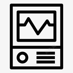 医学扫描仪体检扫描仪统计图标高清图片