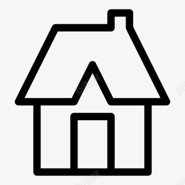 家房子村庄图标图标