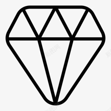 钻石辉煌克拉图标图标