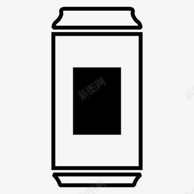 罐头酒啤酒图标图标
