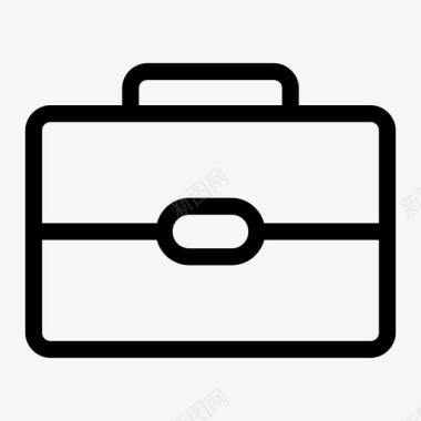 公文包包行李图标图标