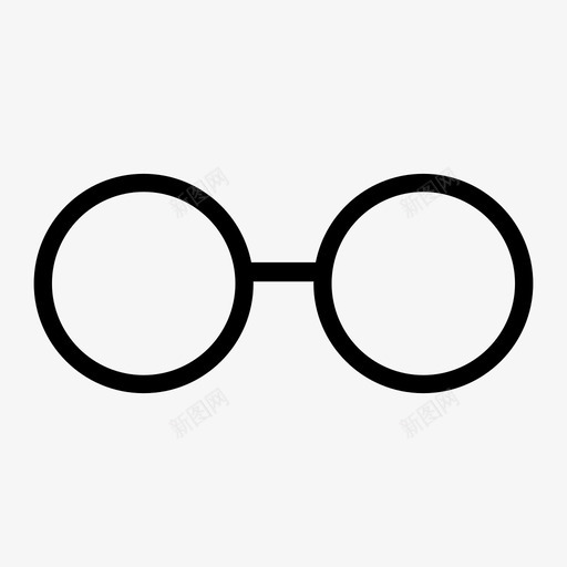 眼镜配件和衣服图标svg_新图网 https://ixintu.com 眼镜 配件和衣服