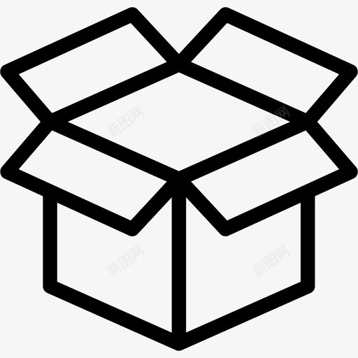 箱子纸箱移动图标svg_新图网 https://ixintu.com 包装 所有 移动 箱子 纸箱