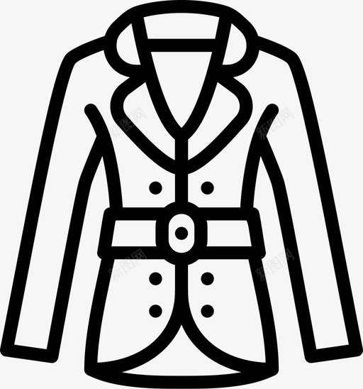 女人的衣服衣服时尚的标志图标svg_新图网 https://ixintu.com 女人的衣服 时尚的标志 衣服