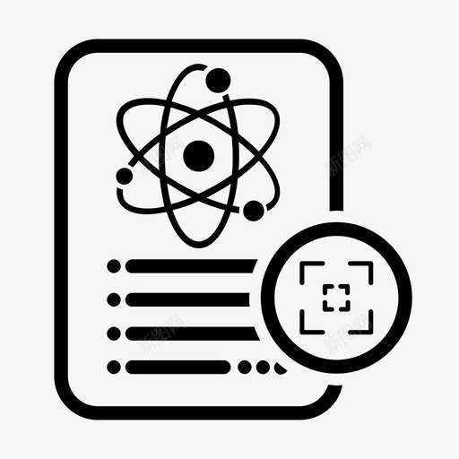 科学文献截图笔记论文图标svg_新图网 https://ixintu.com 快照 科学文献截图 笔记 论文