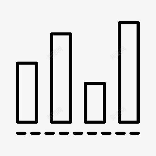统计图表金融图标svg_新图网 https://ixintu.com 商业金融 图表 报告 统计 金融