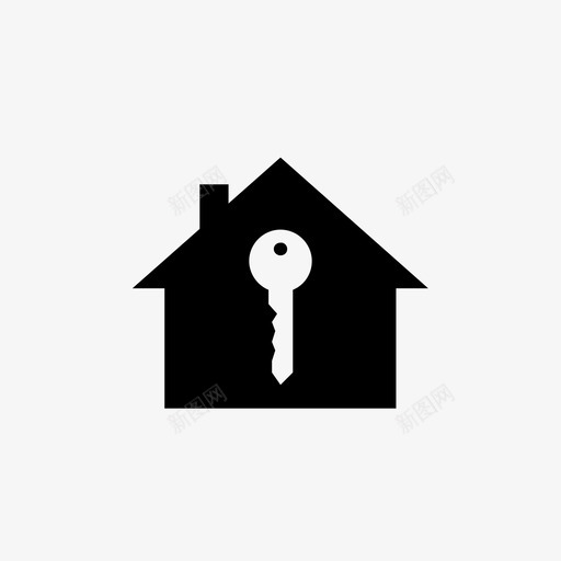 房子钥匙经销商新的图标svg_新图网 https://ixintu.com 业主 房子钥匙 新的 经销商