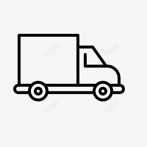 送货送货服务送货卡车图标svg_新图网 https://ixintu.com 快速送货 物流 航运 购物 运输 送货 送货卡车 送货服务