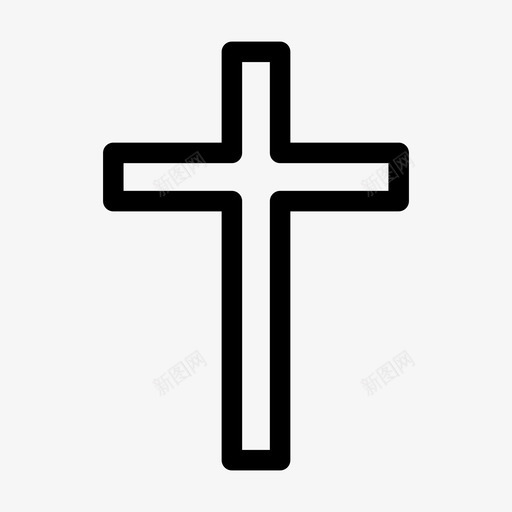 十字架基督的象征复活节图标svg_新图网 https://ixintu.com 十字架 基督的象征 复活节 宗教 耶稣