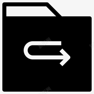 文件夹下一个文件夹标志符号图标图标